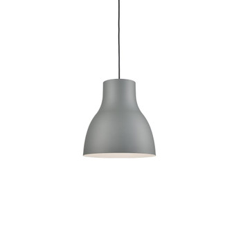 Cradle 16-in Gray 1 Light Socket Pendant (461|494216-GY)