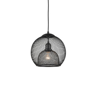 Gibraltar 12-in Black 1 Light Socket Pendant (461|494412-BK)
