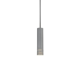 Milca 10-in Gray 1 Light Pendant (461|494502M-GY)