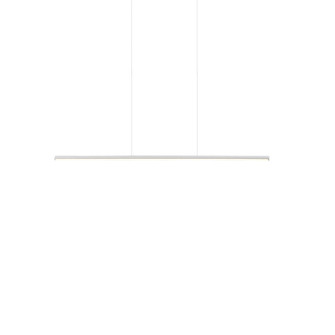 Chute 35-in White LED Linear Pendant (461|LP14935-WH)