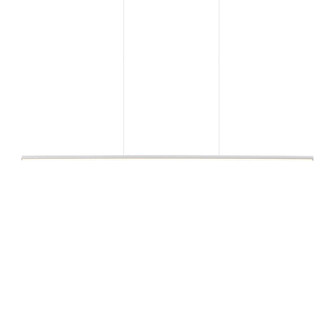 Chute 47-in White LED Linear Pendant (461|LP14947-WH)