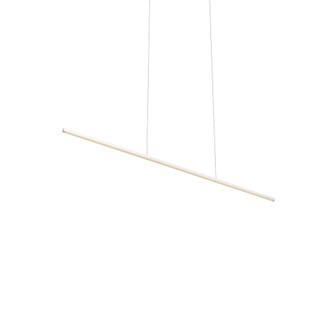 Vega Minor 48-in White LED Linear Pendant (461|LP18248-WH)