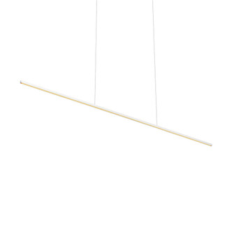 Vega Minor 60-in White LED Linear Pendant (461|LP18260-WH)