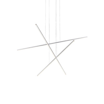 Vega Minor 3 Head Brushed Nickel Dimmable LED Multi Pendant (461|MP18203-BN)