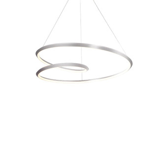 Ampersand 32-in Brushed Nickel LED Pendant (461|PD22332-BN)