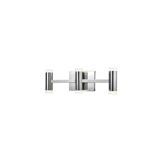 Brazen 20-in Chrome Damp-Rated Dimmable LED Vanity Light (461|VL16720-CH)