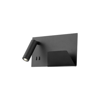 Dorchester 11-in Black LED Wall Sconce (461|WS16811L-BK)