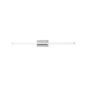 Vega Minor 36-in Brushed Nickel Dimmable LED Wall Sconce (461|WS18236-BN)