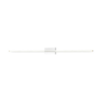 Vega Minor 48-in White LED Wall Sconce (461|WS18248-WH)
