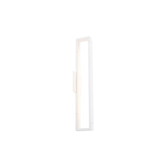 Swivel 24-in White Dimmable LED Wall Sconce (461|WS24324-WH)