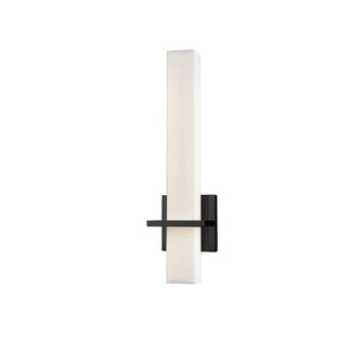 Nepal 18-in Black Dimmable LED Wall Sconce (461|WS84218-BK)
