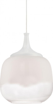 Stellar - LED Glass Pendant with White To Clear Glass (81|62/341)