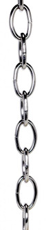 4 Gauge Chain; Nickel Finish; 1-3/4'' Link Length; 1-1/8'' Link Width, 1/4'' Thick; 1 Yard (27|90/000)