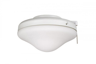 2 Light Outdoor Bowl Light Kit in White (20|ELK113-1W-W)