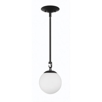 Orion 1 Light Mini Pendant in Flat Black (20|50791-FB)