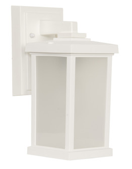 Resilience 1 Light Small Outdoor Wall Lantern in Textured White (20|ZA2404-TW)