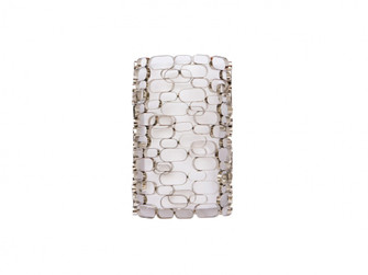 Ventura Blvd. 13''H Chain-Link Wall Sconce in Polished Nickel (4450|HF1705-PN)