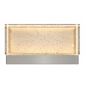 The Original Glacier 9''W LED Wall Sconce in Polished Nickel/Bubbled (4450|HF3001-PN)