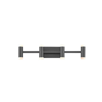 Brazen 27-in Black Damp-Rated Dimmable LED Vanity Light (461|VL16727-BK)