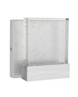 Aria II 1 Light Large LED Outdoor Wall Mount in Satin Aluminum (20|ZA1220-SA-LED)