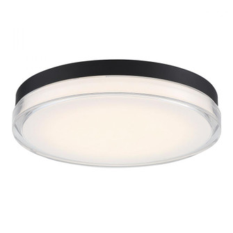 DOT 15IN OUTDOOR FLUSH MOUNT 3000K (16|FM-W57815-30-BK)