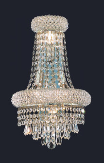 Primo 4 light Chrome Wall Sconce Clear Royal Cut Crystal (758|V1802W12SC/RC)