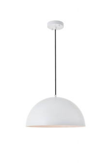 Forte 1 light White Pendant (758|LD4025D16WH)