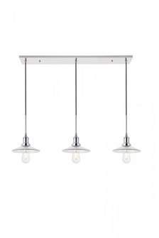 Waltz 3 light chrome Pendant (758|LD4040D41C)