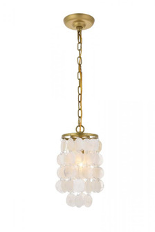 Selene 1 light Brass Pendant (758|LD5050D6BR)