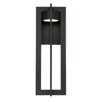 CHAMBER Outdoor Wall Sconce Light (16|WS-W48625-BK)