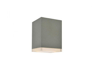 Avenue Outdoor 7'' Flush Mount Sconce in Silver (4450|AV9889-SLV)