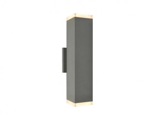 Avenue Outdoor 12''H Up/Down 3000K LED Wall Sconce in Silver (4450|AV9893-SLV)