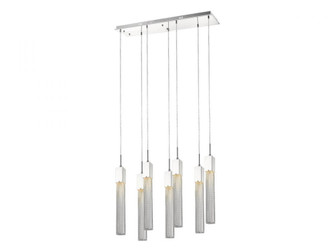 Boa  47'' Multi Pendant in Polished Chrome with Studded Glass (4450|HF1900-7-BOA-CH)