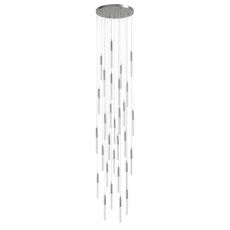 Main Street 31-Light 30''W Chandelier in Polished Nickel/Boa (4450|HF2031-BOA-PN)