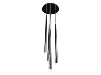 Highland 4-Light 11''W Chandelier in Chrome (4450|HF2104-CH)