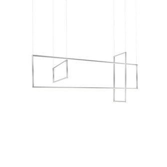 Arkell 56-in Brushed Nickel LED Multi Pendant (461|MP28356-BN)
