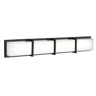 Watford 35-in Black Damp-Rated Dimmable LED Vanity Light (461|701314BK-LED)