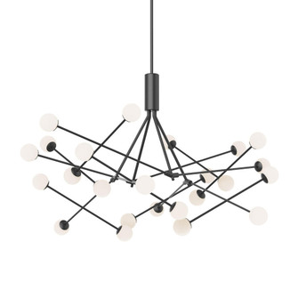 Moto 56-in Black LED Chandeliers (461|CH97358-BK)