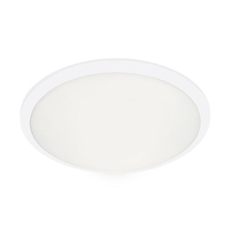 Malta 15-in White LED Flush Mount (461|FM1515-WH)