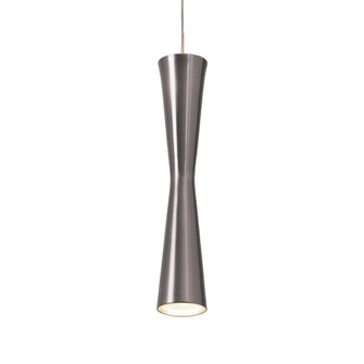 Robson 12-in Brushed Nickel Dimmable LED Pendant (461|PD42502-BN)