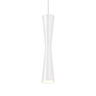 Robson 12-in White LED Pendant (461|PD42502-WH)