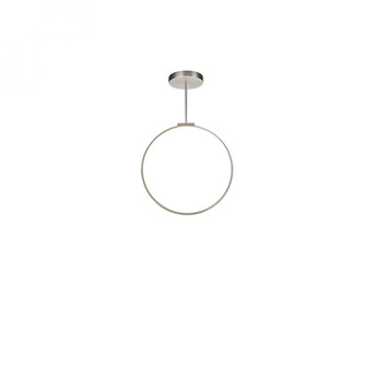 Cirque 24-in Brushed Nickel LED Pendant (461|PD82524-BN)