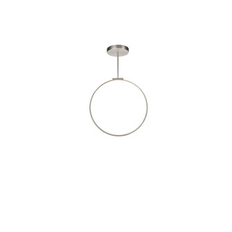 Cirque 24-in Brushed Nickel LED Pendant (461|PD82524-BN)