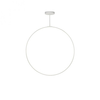 Cirque 48-in White LED Pendant (461|PD82548-WH)