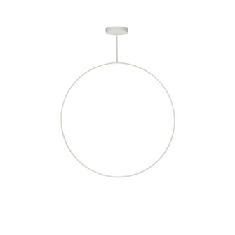 Cirque 48-in White Dimmable LED Pendant (461|PD82548-WH)
