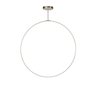 Cirque 60-in Brushed Nickel Dimmable LED Pendant (461|PD82560-BN)