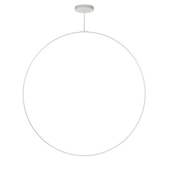 Cirque 72-in White LED Pendant (461|PD82572-WH)