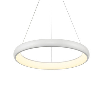 Cortana 24-in White LED Pendant (461|PD82724-WH)