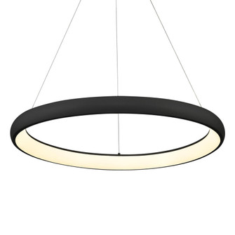 Cortana 32-in Black LED Pendant (461|PD82732-BK)