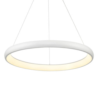 Cortana 32-in White LED Pendant (461|PD82732-WH)